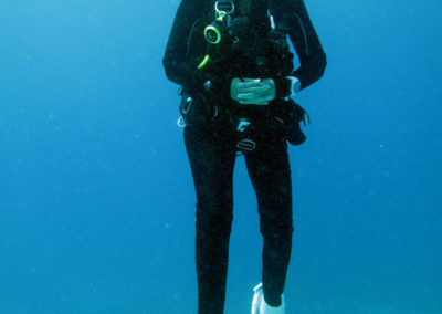 Scuba diver with Divers Inn MX