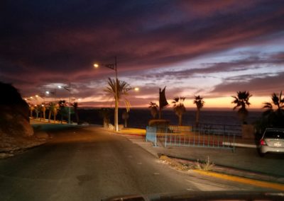 Sunset in La Paz Divers Inn MX