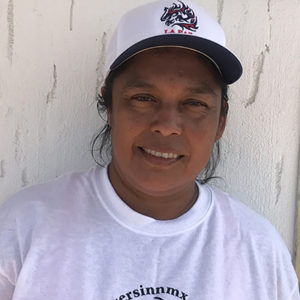 Yvonne Lopez housekeeping supervisor Divers Inn MX