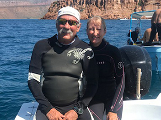 Richard and Kristi Musselman owners of Divers Inn MX in La Paz, BCS Mexico